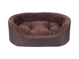 AMIPLAY Legowisko Elipsa Aspen Brązowe S