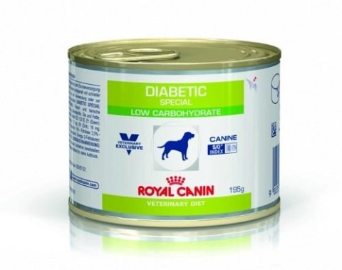 ROYAL CANIN Diabetic Special Low Carbohydrate 195g puszka