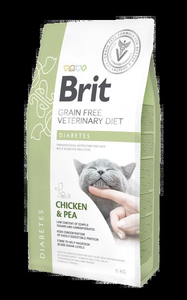 Brit GF Veterinary Diets Cat Diabetes 400g