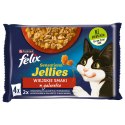 Felix Sensations Jellies Karma Dla Kota Wiejskie Smaki W Galaretce 4x85g