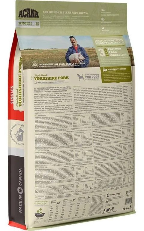 Acana Singles Yorkshire Pork 6kg