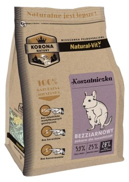 KORONA NATURY Natural-Vit Pokarm Dla Koszatniczki 750g