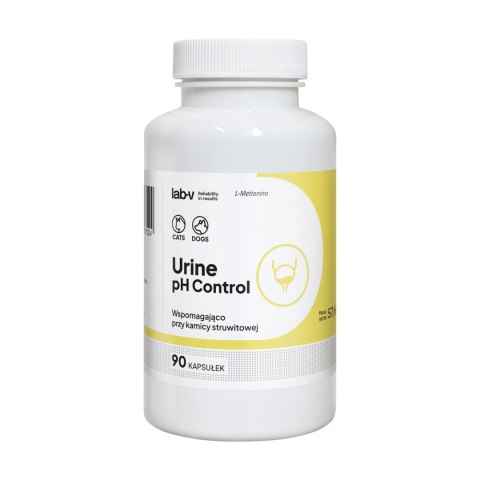 Lab-v Urine Ph Control Wsparcie Dla Psów I Kotów Przy Kamicy Struwitowej 90 Kapsułek