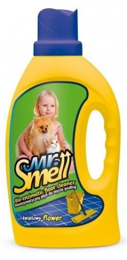 Laboratorium DermaPharm Mr Smell Bioenzymatyczny Płyn Do Mycia Podłóg Kwiatowy 1l