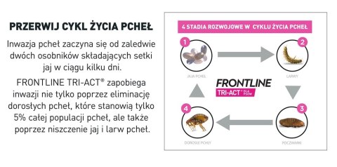 FRONTLINE Tri-Act Dla Psów 3x6ml