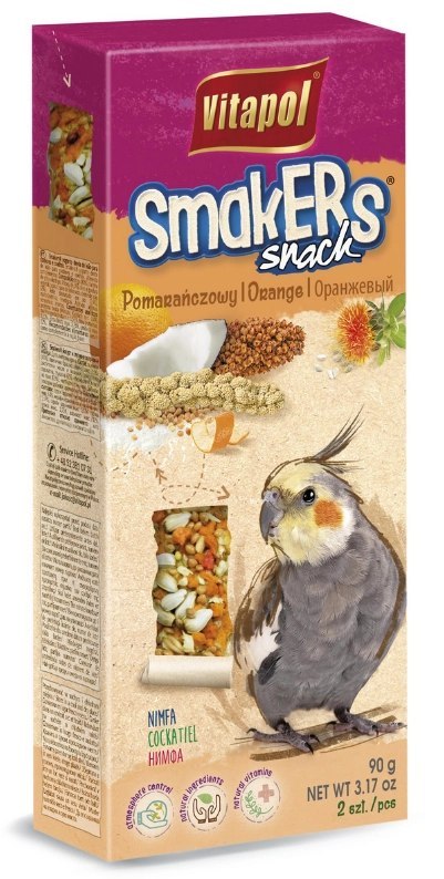 Vitapol Smakers Dla Nimfy Pomarańczowy 2szt