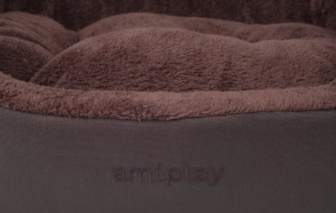 AMIPLAY Legowisko Elipsa Aspen Brązowe L