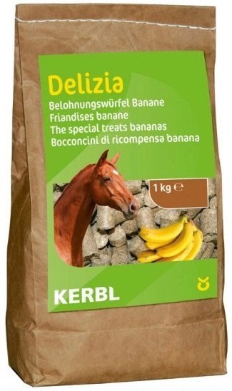 KERBL Delizia Smakołyki Banan 1kg