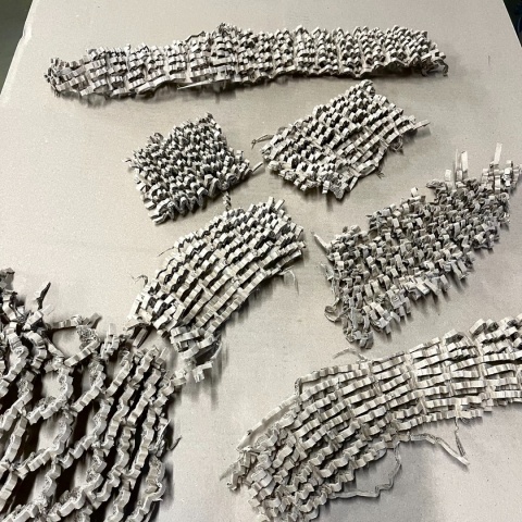 MAŁE KAWAŁKI Wypełniacz do paczek tekturowy do zabezpieczania EKO 10KG