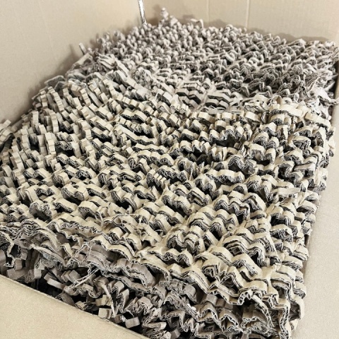 MAŁE KAWAŁKI Wypełniacz do paczek tekturowy do zabezpieczania EKO 7 kg