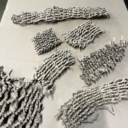 MAŁE KAWAŁKI Wypełniacz do paczek tekturowy do zabezpieczania EKO 7 kg