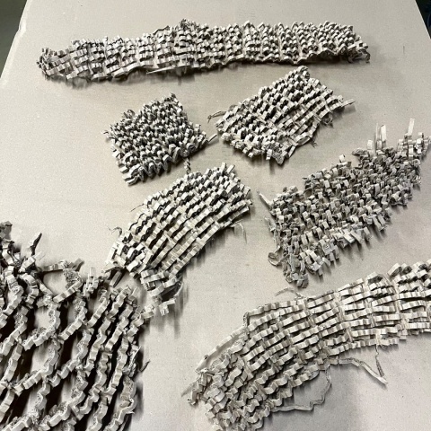 MAŁE KAWAŁKI Wypełniacz do paczek tekturowy do zabezpieczania EKO 7 kg