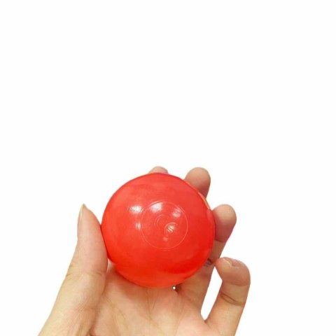 Trampolina dla dzieci ogrodowa siatka piłki koszykówka 155cm czerwona
