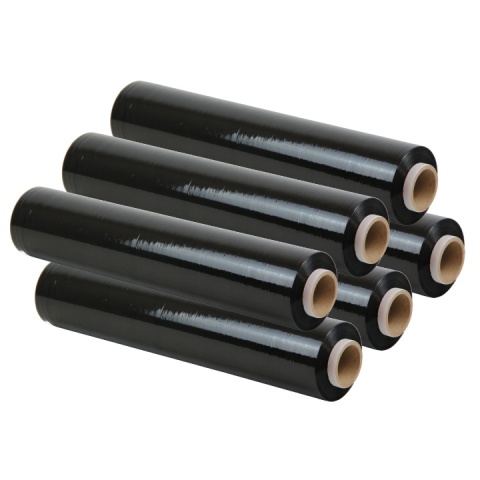 ZESTAW 6 x FOLIA STRETCH 1,3 KG 50 cm CZARNA