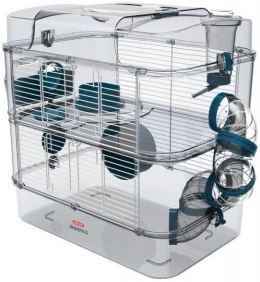 Zolux Klatka Rody 3 Duo 41x27x40cm Niebieska