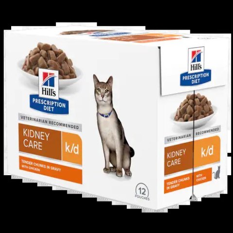 Hill's PD Prescription Diet Feline k/d Kurczak 85g