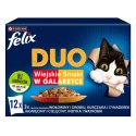 Felix Duo Wiejskie Smaki W Galaretce Z Mięsem 12x85g