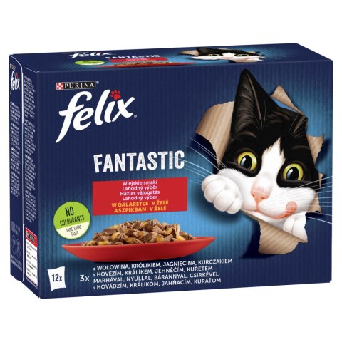 Felix Fantastic Wiejskie Smaki W Galaretce 12x85g