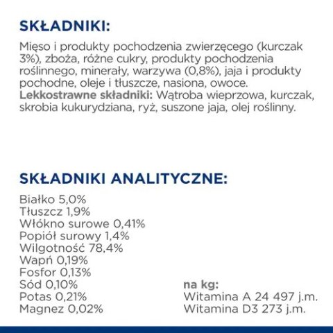 Hill's PD Prescription Diet Canine i/d Low Fat Gulasz 354g