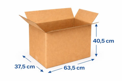 Karton klapowy pudło 635x375x405mm Paczkomat InPost gab.C 480g/m2 3W 10 szt.