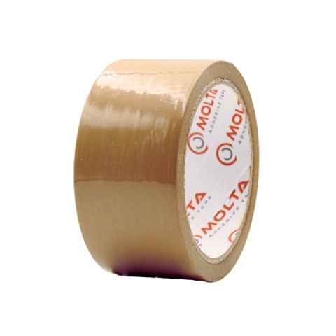 Taśma pakowa solvent MOLTA 48x60 brązowa
