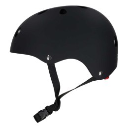 Kask rowerowy dla dziecka Trike Fix dziecięcy regulowany LED M 55-58cm czarny