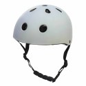 Kask rowerowy dla dziecka Trike Fix dziecięcy regulowany LED M 55-58cm szary ciemny