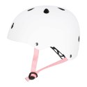 Kask rowerowy dla dziecka Trike Fix dziecięcy regulowany LED S 48-54cm biały