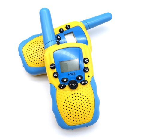 Walkie talkie krótkofalówka dla dzieci zestaw 3 sztuki