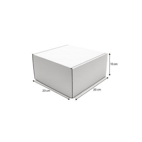 Pudełko fasonowe karton wykrojnikowy 200x200x100mm (wymiary wewnętrzne) 1 szt.