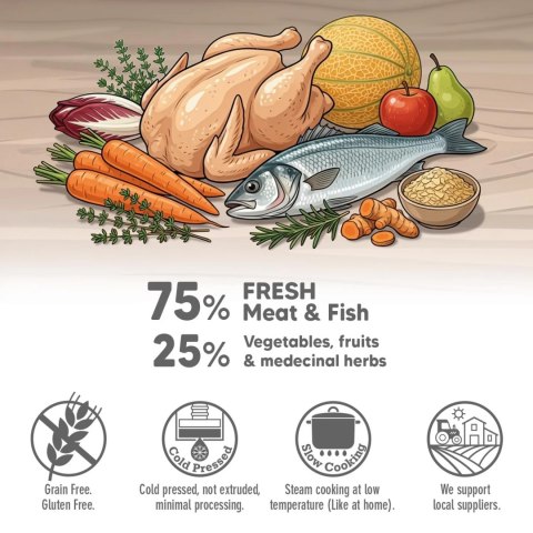 ARQUIVET FRESH Półwilgotne przysmaki z kurczaka 300 g