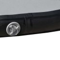 Air track materac gimnastyczny mata do ćwiczeń pompka 4m x 10cm szara