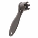 Air track materac gimnastyczny mata do ćwiczeń pompka 4m x 10cm szara