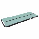 Air track materac gimnastyczny mata do ćwiczeń pompka 3m x 10cm zielona