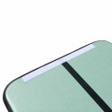 Air track materac gimnastyczny mata do ćwiczeń pompka 3m x 10cm zielona