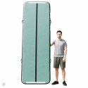 Air track materac gimnastyczny mata do ćwiczeń pompka 3m x 10cm zielona