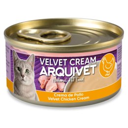 Arquivet Velvet kremowa puszka dla kota o smaku kurczaka 80g