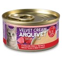 Arquivet Velvet kremowa puszka dla kota o smaku tuńczyka i wołowiny 80g