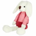 Maskotka pluszak przytulanka królik w czerwonych spodenkach 36 cm