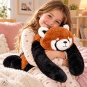 Maskotka pluszak obciążeniowy przytulanka 1,5 kg panda czerwona