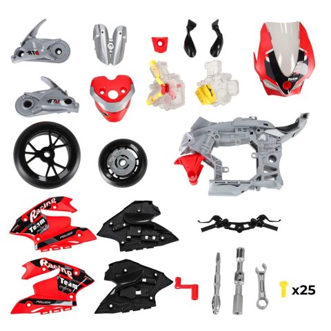 Motor motocykl interaktywny zestaw mechanika silnik do skręcania rozkręcania