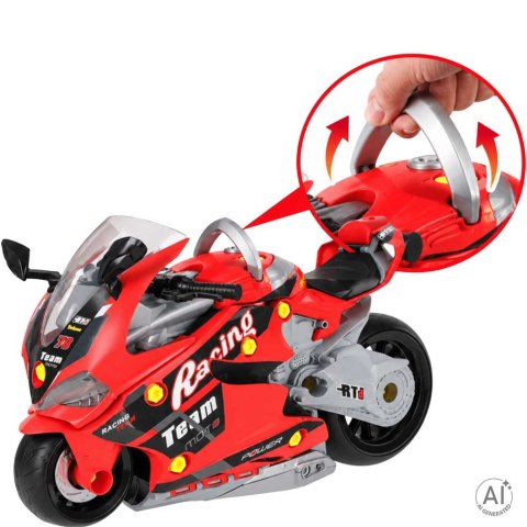 Motor motocykl interaktywny zestaw mechanika silnik do skręcania rozkręcania