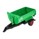 Traktor zdalnie sterowany ciągnik z przyczepą wywrotką 1:24 światła USB